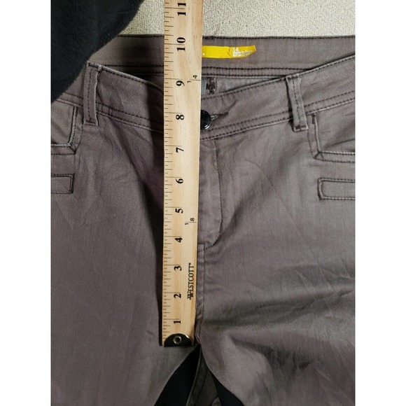 Lole Jeans Womens 14 Gray Stretch UPF 50+ Pockets Mid-Rise Regular Fit Skinny - Picture 6 of 11
